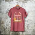 Book Lover Moonlight Reading Scene Night Men's Comfort Colors T-Shirt Crimson