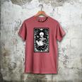 Book Lover The Reader Tarot Card Skeleton Reading Men's Comfort Colors T-Shirt Crimson Book Lover The Reader Tarot Card Skeleton Reading Men's Comfort Colors T-Shirt Crimson