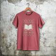 Book Reading Ugly Christmas Men's Comfort Colors T-Shirt Crimson