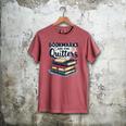 Bookmarks Are For Quitters Reading Quote Book Lover Men's Comfort Colors T-Shirt Crimson Bookmarks Are For Quitters Reading Quote Book Lover Men's Comfort Colors T-Shirt Crimson