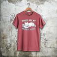 Books Are My Favorite People Cat With Coffee Mug Book Lovers Men's Comfort Colors T-Shirt Crimson Books Are My Favorite People Cat With Coffee Mug Book Lovers Men's Comfort Colors T-Shirt Crimson