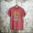 Books Plants And Coffee Growing Plant Gardening Planting Men's Comfort Colors T-Shirt Crimson