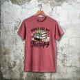 Books Are My Therapy Bookworm Reading Men's Comfort Colors T-Shirt Crimson