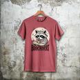 Booktrovert Raccoon Reading And Coffee For Book Lover Men's Comfort Colors T-Shirt Crimson