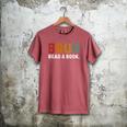 Bruh Read a Book Men's Comfort Colors T-Shirt Crimson Bruh Read a Book Men's Comfort Colors T-Shirt Crimson