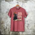 Cats And Books Book & Cat Lover Easily Distracted By Men's Comfort Colors T-Shirt Crimson