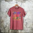 Color Our World Summer Reading 2025 Boho Wildflower Book Men's Comfort Colors T-Shirt Crimson