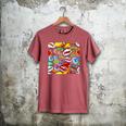 Comic Book Pop Art Modern Fun Men's Comfort Colors T-Shirt Crimson Comic Book Pop Art Modern Fun Men's Comfort Colors T-Shirt Crimson