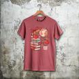 Coquette Teacher School Supplies Bows Books Globe Apple Cute Men's Comfort Colors T-Shirt Crimson Coquette Teacher School Supplies Bows Books Globe Apple Cute Men's Comfort Colors T-Shirt Crimson