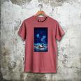 Cosmic Botanical Book Lover Reading Men's Comfort Colors T-Shirt Crimson