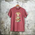 Cute Giraffe With Book Floral Bookworm Librarian Book Lover Men's Comfort Colors T-Shirt Crimson Cute Giraffe With Book Floral Bookworm Librarian Book Lover Men's Comfort Colors T-Shirt Crimson