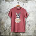 Cute Reading Bunny With Glasses Books Reader Book Bookworm Men's Comfort Colors T-Shirt Crimson