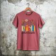 Cute Wildflower Book School Counseling Life School Counselor Men's Comfort Colors T-Shirt Crimson