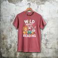 Cute Wildlife Zoo Animals For Book Reader Bookworms Men's Comfort Colors T-Shirt Crimson Cute Wildlife Zoo Animals For Book Reader Bookworms Men's Comfort Colors T-Shirt Crimson