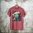David And Goliath Bible Book Of Samuel King David Comic Men's Comfort Colors T-Shirt Crimson