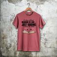 A Day Without Reading Is Like I Have No Idea Women Books Men's Comfort Colors T-Shirt Crimson