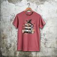 Dragon Hoard Of Books Reading Lover Cute Art Men's Comfort Colors T-Shirt Crimson