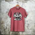 Dragon Reading Book Bookworm Books Dragon Lover Learning Men's Comfort Colors T-Shirt Crimson
