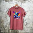 Dragon Reading a Book Bookworm Book Men's Comfort Colors T-Shirt Crimson