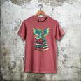 Dragon Reading Books Fantasy Lovers Mythical Creatures Men's Comfort Colors T-Shirt Crimson