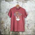 Easily Distracted By Books Silly-Goose Bookish Library Read Men's Comfort Colors T-Shirt Crimson