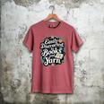 Easily Distracted By Yarn And Books Men's Comfort Colors T-Shirt Crimson