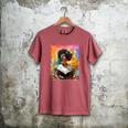 Educated Afro Girl Reading Book Lover History Month Men's Comfort Colors T-Shirt Crimson Educated Afro Girl Reading Book Lover History Month Men's Comfort Colors T-Shirt Crimson