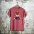 Educated Melanin Queen Afro Women Reading Book History Men's Comfort Colors T-Shirt Crimson