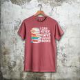 I Can Never Have Enough Books Reading Lover Bookworm Reader Men's Comfort Colors T-Shirt Crimson I Can Never Have Enough Books Reading Lover Bookworm Reader Men's Comfort Colors T-Shirt Crimson