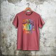 Equal Rights Book Flower Equality Peace Love Kindness Book Men's Comfort Colors T-Shirt Crimson
