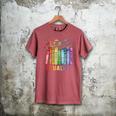 Equality Books Peace Love Compassion LGBT Gay Lesbian Pride Men's Comfort Colors T-Shirt Crimson