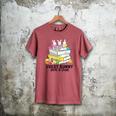 Every Bunny Loves To Read Easter Cute Reading Books Lover Men's Comfort Colors T-Shirt Crimson