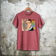 Feminist Ruth Bader Ginsburg RBG Quote Girl With Book Women Men's Comfort Colors T-Shirt Crimson