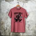 Good Girls Read Spicy Skeleton Book Club Men's Comfort Colors T-Shirt Crimson