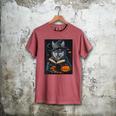 Halloween Girls Boys Cute Wolf Book Pumpkin Kids Halloween Men's Comfort Colors T-Shirt Crimson
