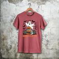 Haunted By My TBR Boo Halloween Book Lover Librarian Men's Comfort Colors T-Shirt Crimson