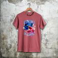 Hooked On Fishing Introvert Sayings Antisocial Quotes Men's Comfort Colors T-Shirt Crimson