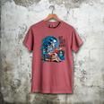 Hot Tea & Spicy Books Skeleton Reader Men's Comfort Colors T-Shirt Crimson Hot Tea & Spicy Books Skeleton Reader Men's Comfort Colors T-Shirt Crimson