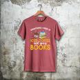 Iced Coffee And Spicy Books Iced Coffee Lover Cold Brew Men's Comfort Colors T-Shirt Crimson
