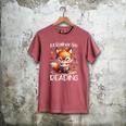 I'd Rather Be Reading Cute Fox Book Lover Reader Bookworm Men's Comfort Colors T-Shirt Crimson I'd Rather Be Reading Cute Fox Book Lover Reader Bookworm Men's Comfort Colors T-Shirt Crimson