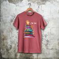 I'm OK Reading Books Library Bookworm Bookish Book Lover Men's Comfort Colors T-Shirt Crimson