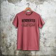 Introverted But Well-Read Book Lover Men's Comfort Colors T-Shirt Crimson Introverted But Well-Read Book Lover Men's Comfort Colors T-Shirt Crimson