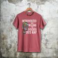 Introverted But Willing To Discuss 90s Rap Socially Awkward Men's Comfort Colors T-Shirt Crimson Introverted But Willing To Discuss 90s Rap Socially Awkward Men's Comfort Colors T-Shirt Crimson