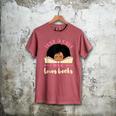 Just a Girl Who Loves Books African American Book Nerd Lover Men's Comfort Colors T-Shirt Crimson