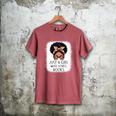 Just a Girl Who Loves Books Messy Bun Black Women Reading Men's Comfort Colors T-Shirt Crimson Just a Girl Who Loves Books Messy Bun Black Women Reading Men's Comfort Colors T-Shirt Crimson