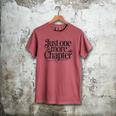 Just One More Chapter Book Lover Quote Reading Men's Comfort Colors T-Shirt Crimson