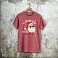 He Knows What You'Ve Been Reading Book Lover Women Santa Men's Comfort Colors T-Shirt Crimson He Knows What You'Ve Been Reading Book Lover Women Santa Men's Comfort Colors T-Shirt Crimson