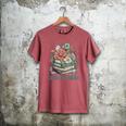 Leer ES Poder Cute Floral Spanish Teacher Book Reading Men's Comfort Colors T-Shirt Crimson