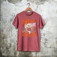 Library Halloween Book Lover Ghost With Books Men's Comfort Colors T-Shirt Crimson