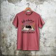 Life Is Better With Cats And Books Men's Comfort Colors T-Shirt Crimson Life Is Better With Cats And Books Men's Comfort Colors T-Shirt Crimson